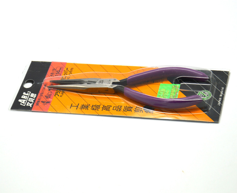 价格:1-9把 18.2元 10-49把 16.9元 50把起 15.6元 ABC艾贝斯AB-10尖咀钳(150mm).jpg